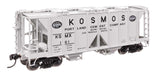 ACF 1958 Cu Ft Covered Hopper - Ready to Run -- Kosmos Cement KSMX #101-1