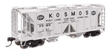 ACF 1958 Cu Ft Covered Hopper - Ready to Run -- Kosmos Cement KSMX #101-2