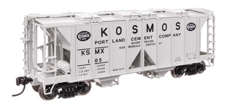 ACF 1958 Cu Ft Covered Hopper - Ready to Run -- Kosmos Cement KSMX #105-1