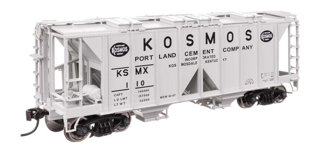 ACF 1958 Cu Ft Covered Hopper - Ready to Run -- Kosmos Cement KSMX #110-1
