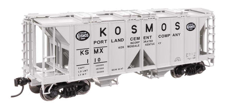 ACF 1958 Cu Ft Covered Hopper - Ready to Run -- Kosmos Cement KSMX #110-2