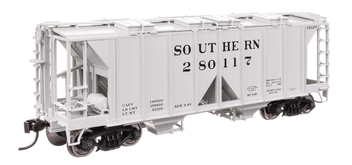 ACF 1958 Cu Ft Covered Hopper - Ready to Run -- Southern Railway #280117-1