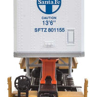50' Front Runner w/Trailer - Ready to Run -- TTUX #121007 w/45' Santa Fe Trailer #801155