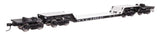81' 8-Axle Depressed Center Flatcar - Ready to Run -- New York Central #498987-1