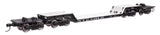 81' 8-Axle Depressed Center Flatcar - Ready to Run -- New York Central #498990-1