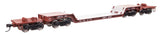 81' 8-Axle Depressed Center Flatcar - Ready to Run -- Southern #50030-1
