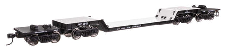 81' 8-Axle Depressed Center Flatcar - Ready to Run -- Western Pacific(TM) #1601-1