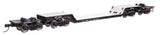 81' 8-Axle Depressed Center Flatcar - Ready to Run -- Western Pacific(TM) #1602-1
