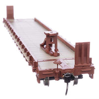 53' GSC Piggyback Service Flatcar - Ready to Run -- Great Northern #60205