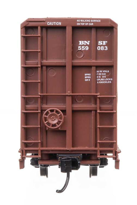 72' Centerbeam Flatcar w/Opera Windows - Ready to Run -- BNSF #559083-3