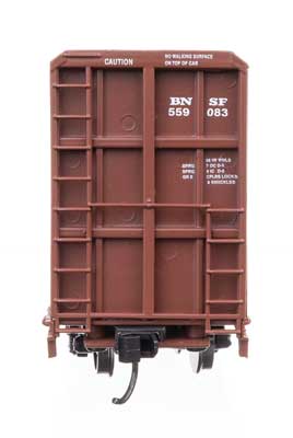 72' Centerbeam Flatcar w/Opera Windows - Ready to Run -- BNSF #559083-4