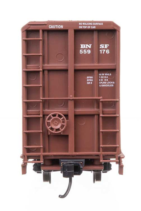 72' Centerbeam Flatcar w/Opera Windows - Ready to Run -- BNSF #559176-3