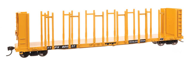 63' Pulpwood Flatcar - Ready to Run -- TTX TTPX #82037-1