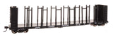 63' Pulpwood Flatcar - Ready to Run -- UNPX #173122-2