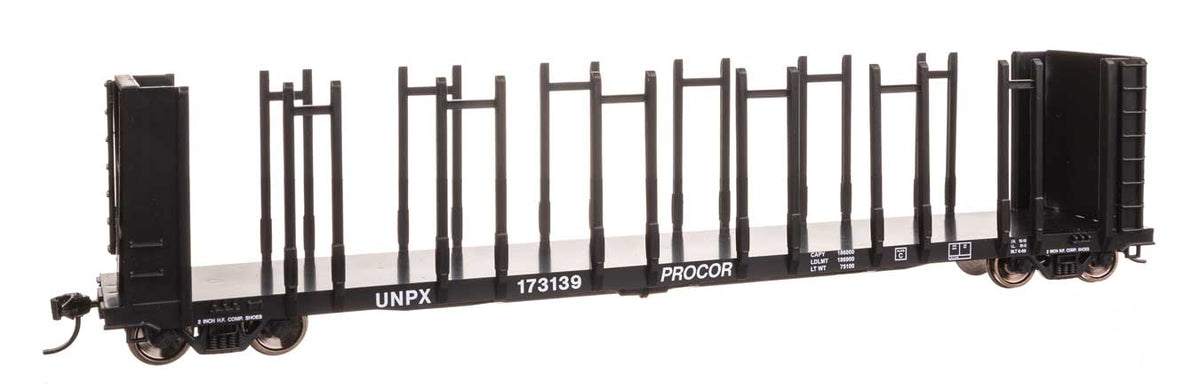 63' Pulpwood Flatcar - Ready to Run -- UNPX #173139-2