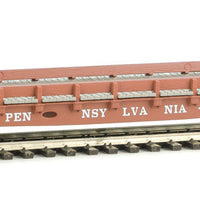 53' GSC Piggyback Service Flatcar - Ready to Run -- Pennsylvania Railroad #475582 (Tuscan, Early Hitch)