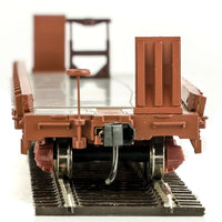 53' GSC Piggyback Service Flatcar - Ready to Run -- Pennsylvania Railroad #475582 (Tuscan, Early Hitch)