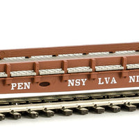 53' GSC Piggyback Service Flatcar - Ready to Run -- Pennsylvania Railroad #475699 (Tuscan, Early Hitch)