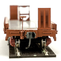 53' GSC Piggyback Service Flatcar - Ready to Run -- Pennsylvania Railroad #475699 (Tuscan, Early Hitch)