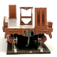 53' GSC Piggyback Service Flatcar - Ready to Run -- Pennsylvania Railroad #475699 (Tuscan, Early Hitch)
