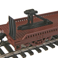 75' Piggyback Flatcar - Ready to Run -- Chicago, Burlington & Quincy #94500