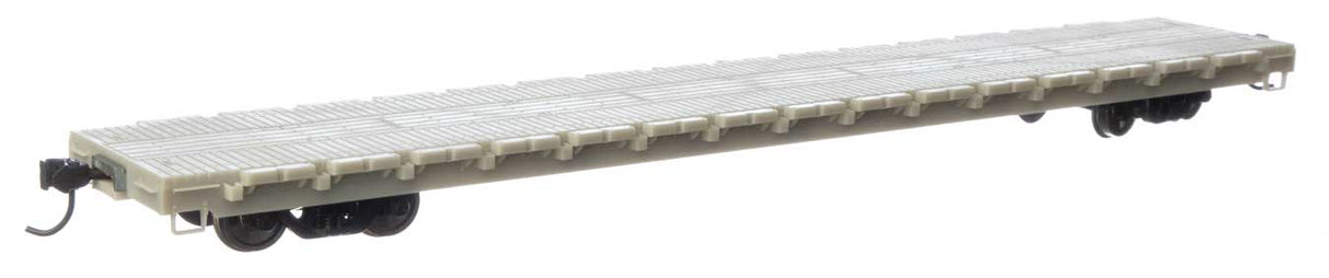 60' Pullman-Standard Flatcar - Kit -- Undecorated (MTTX-Style for General Loading)-1