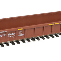 NSC 3-Unit 53' Drawbar-connected Well Car - Ready-to-Run -- Grand Trunk Western CN #676074 (Boxcar Red; CN Website, Noodle Logo)