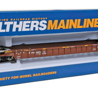 NSC 3-Unit 53' Drawbar-connected Well Car - Ready-to-Run -- Grand Trunk Western CN #676074 (Boxcar Red; CN Website, Noodle Logo)