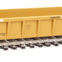 NSC 3-Unit 53' Drawbar-connected Well Car - Ready-to-Run -- TTX 620326 (black logo, white conspicuity stripes)