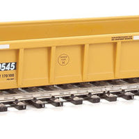 NSC 3-Unit 53' Drawbar-connected Well Car - Ready-to-Run -- TTX 620545 (black logo, white conspicuity stripes)