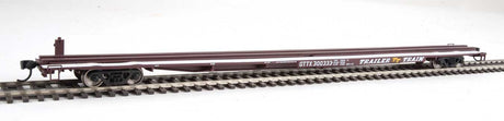 85' General American G85 Flatcar - Ready to Run -- GTTX (Brown) #300333-2