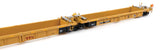 Thrall 5-Unit Rebuilt 40' Well Car - Ready to Run -- TTX DTTX #748192 - small red TTX logo-3
