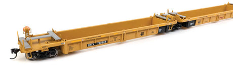 Thrall 5-Unit Rebuilt 40' Well Car - Ready to Run -- TTX DTTX #748228 - small red TTX logo-2