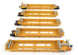Thrall 5-Unit Rebuilt 40' Well Car - Ready to Run -- BNSF Santa Fe Leasing SFLC #1018-1