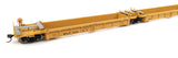 Thrall 5-Unit Rebuilt 40' Well Car - Ready to Run -- BNSF Santa Fe Leasing SFLC #1018-2
