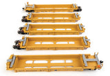 Thrall 5-Unit Rebuilt 40' Well Car - Ready to Run -- BNSF Santa Fe Leasing SFLC #1034-1