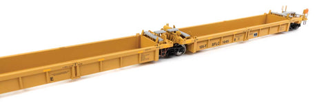 Thrall 5-Unit Rebuilt 40' Well Car - Ready to Run -- BNSF Santa Fe Leasing SFLC #1045-3