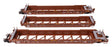 NSC Articulated 3-Unit 53' Well Car - Ready-to-Run -- Canadian National GTW #676008-1