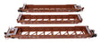 NSC Articulated 3-Unit 53' Well Car - Ready-to-Run -- Canadian National GTW #676104-1