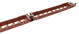 NSC Articulated 3-Unit 53' Well Car - Ready-to-Run -- Canadian National GTW #676104-3