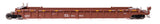 NSC Articulated 3-Unit 53' Well Car - Ready-to-Run -- Santa Fe Leasing Co. SFLC #9224-3