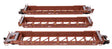 NSC Articulated 3-Unit 53' Well Car - Ready-to-Run -- Santa Fe Leasing Co. SFLC #9285-1