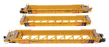 NSC Articulated 3-Unit 53' Well Car - Ready-to-Run -- TTX #787329-1
