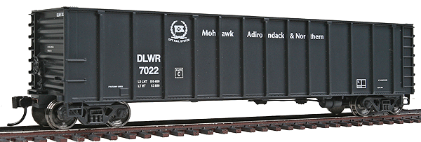 50' Coal Gondola 6-Pack - Ready to Run -- Depew, Lancaster & Western #7000, 7004, 7009, 7011, 7015, 7022