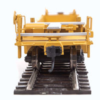 Thrall Rebuilt 40' Well Car - Ready to Run -- Trailer-Train DTTX #745431 (yellow, black; Black & White Logo)