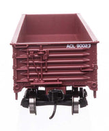 40' 50-Ton Drop Bottom Gondola - Ready to Run -- Atlantic Coast Line #90023-3