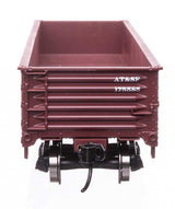 40' 50-Ton Drop Bottom Gondola - Ready to Run -- Santa Fe #175585-4