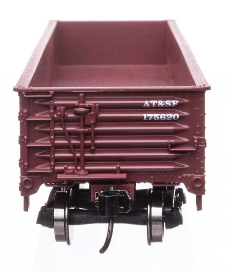 40' 50-Ton Drop Bottom Gondola - Ready to Run -- Santa Fe #175620-3