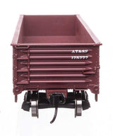 40' 50-Ton Drop Bottom Gondola - Ready to Run -- Santa Fe #175777-4
