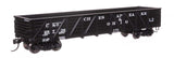 40' 50-Ton Drop Bottom Gondola - Ready to Run -- Chesapeake & Ohio #29736-2